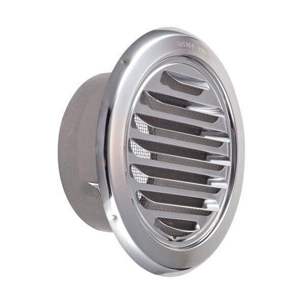 ワールド ステンレス丸型ガラリ 電解研