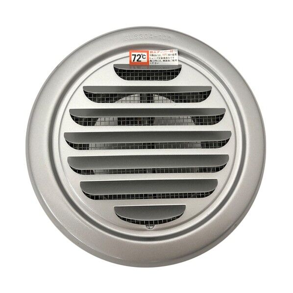 ワールド ステンレス丸型ガラリ 外羽根型 FD付