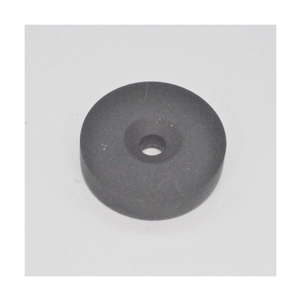 ネオジム磁石 プレートキャッチ(シリコンコーティング)NCS-20R 黒