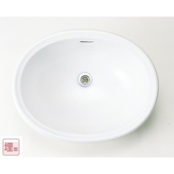 オンリーワンクラブ ブランカ 洗面器 Mオーバル IB4-E274210 1個