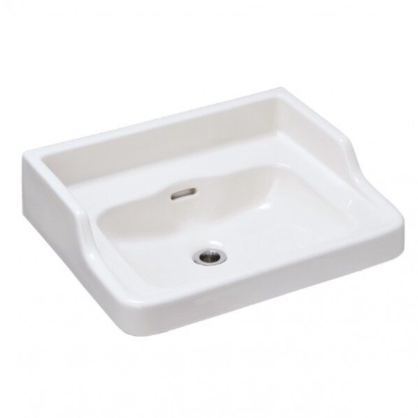 洗面器 ハイバック(横水栓用/穴なし) ブランカ