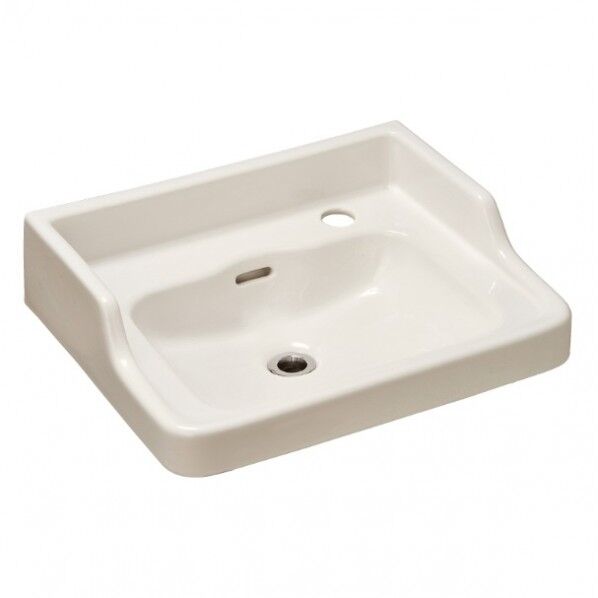 洗面器 ハイバック(立水栓用/穴あき)