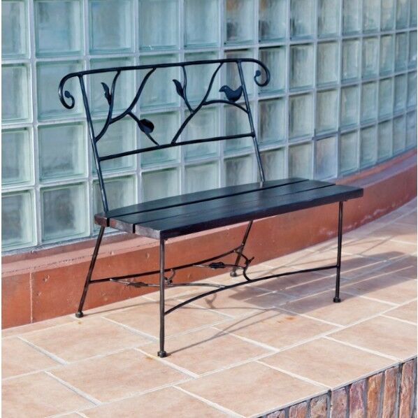 アイアンガーデンファニチャー 木陰ベンチC