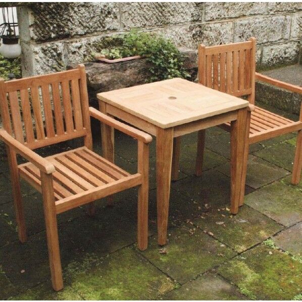 ウッディガーデンファニチャー 正方形テーブル0606