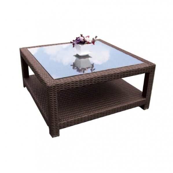 人工ラタンファニチャー ガラスエンドテーブル NH-2050Z