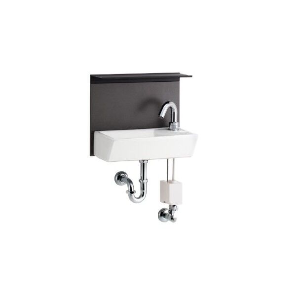 オンリーワンクラブ ハンドウォッシュユニット HE-003 壁付壁排 ブラック KN4-HE003C-K17 1セット...