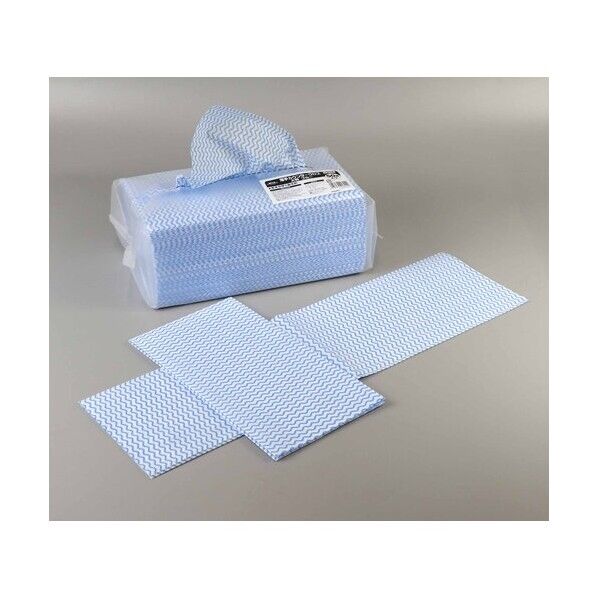 カウンタークロス 大判 薄手50P CWLー50B ブルー 500×610 928000 50枚