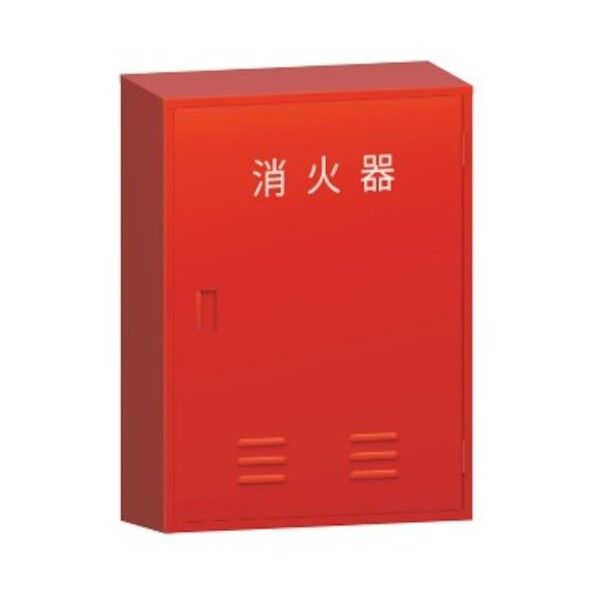 モリタ宮田工業 20型消火器2本用格納 BF202 1台