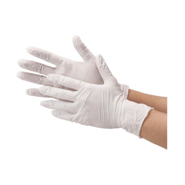 ニトリルグローブフェリーチェ粉無 Sサイズ ホワイト