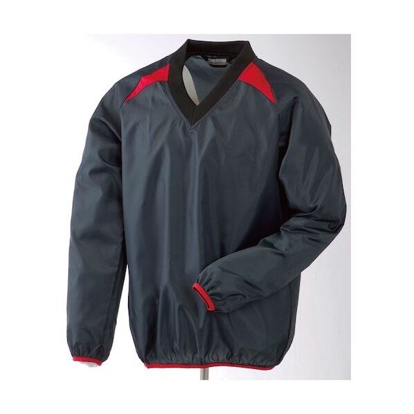 Vネックヤッケ レッド LLサイズ