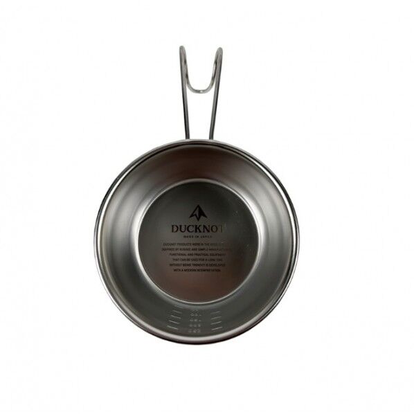 オンリーワンキャンプ シェラカップ 深型/ステンレス(DUCKNOTロゴ)