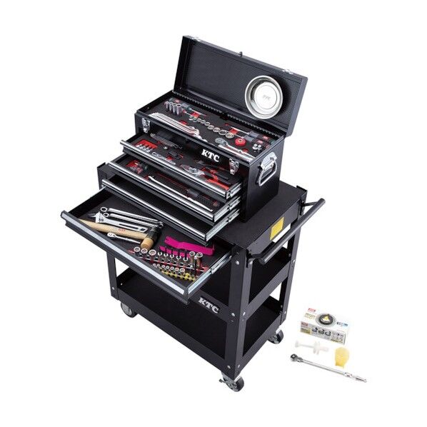 2024SKSALE エキスパートセット(3段3引出し・3段1引出し)(ブラック)