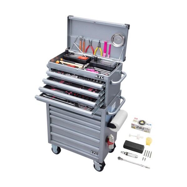 2024SKSALE エキスパートセット(4段4引出し・7段7引出し)(シルバー)