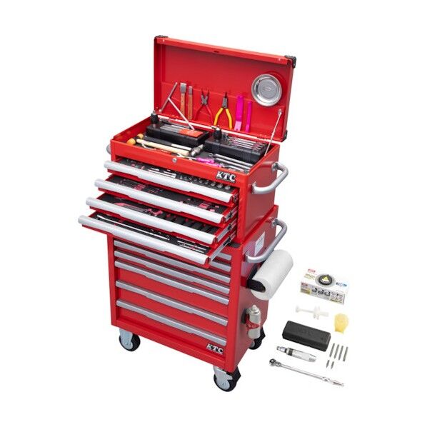 2024SKSALE エキスパートセット(4段4引出し・7段7引出し)(レッド)