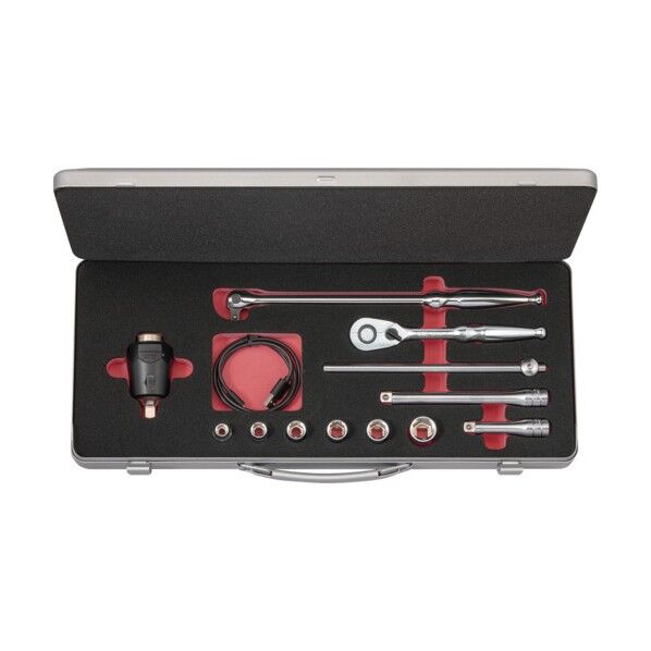 差込角差込角9.5SQ ソケットレンチセット トルクルモデル 12点組