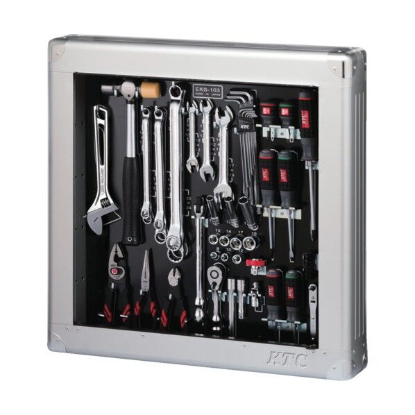 工具セット（薄型収納メタルケースタイプ）［56点］