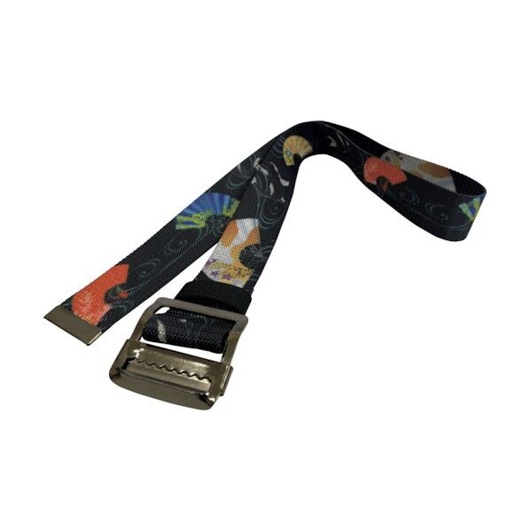 粋づくし スライドベルト 48mm 扇に鯉 DBS-48OK 1本