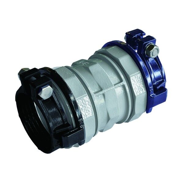 カワニシ 鋼管×塩ビ管用異種管継手 Xソケット 100×V100