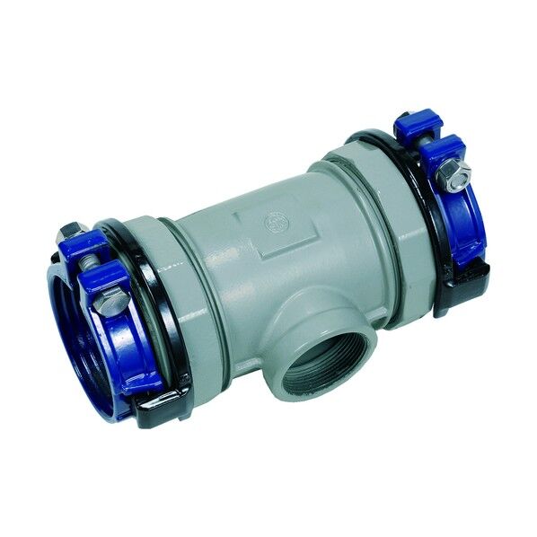 カワニシ 塩ビ管用継手 X枝部めねじ付チーズ V100×50A SKX-MT-V100X50A 1点