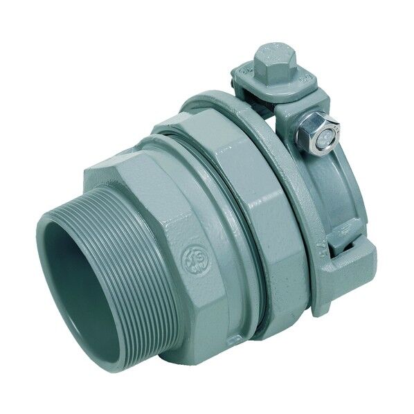 カワニシ ポリエチレン管用継手 Xおねじ付ソケット P75