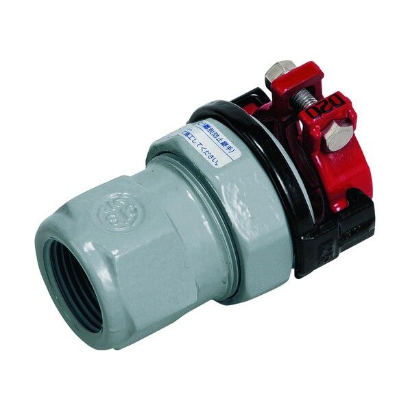 カワニシ 内外面被覆鋼管用継手 Xめねじ付ソケット D40