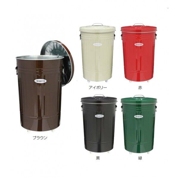 カラーオバケツ キャスター付き