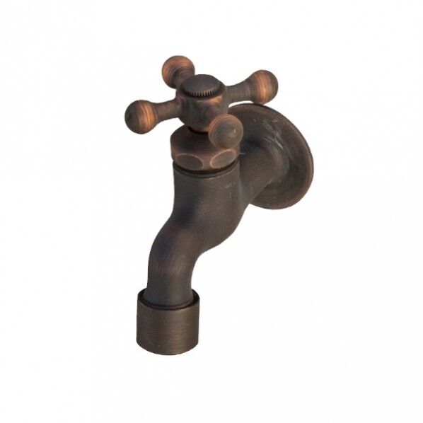 オンリーワンクラブ フォーセットポスト 横水栓十字ハンドル M ブロンズ WZ3-WFHBZ1 1個...