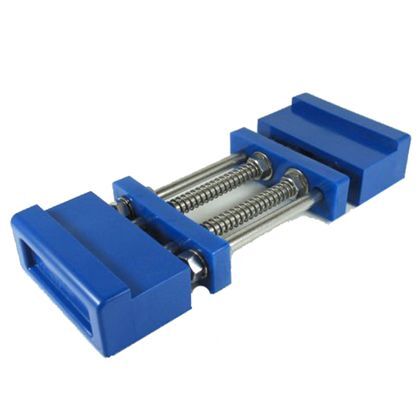 マリーの砥石台(低床型) ブルー 長さ:205~255mm幅:80mm高さ:31mmツバ部高さ:5mm ATIB704 1台