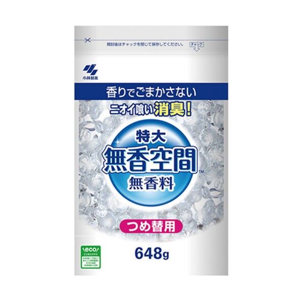 無香空間 特大 つめ替用 648g 7-5836-12 1個