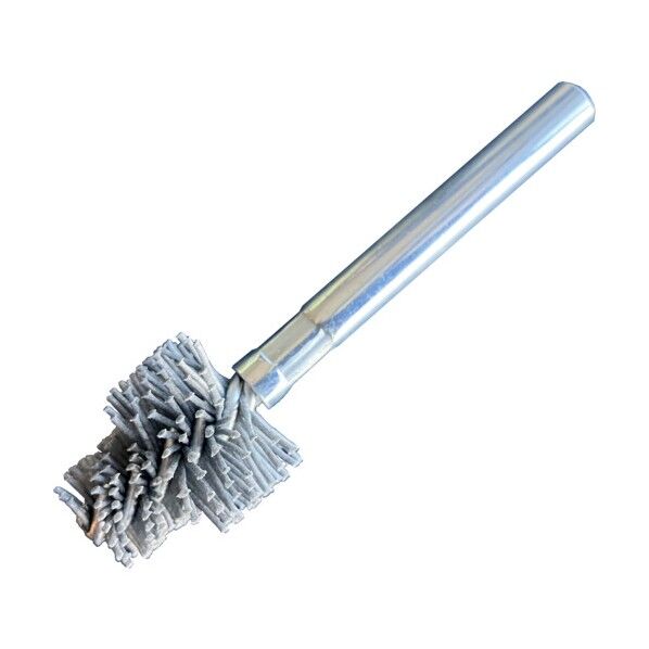 ネジリブラシ 段あり内径バリ取りブラシ
