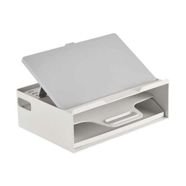 ノートPCスタンド ポータブルワークベース ノッテオン シロ