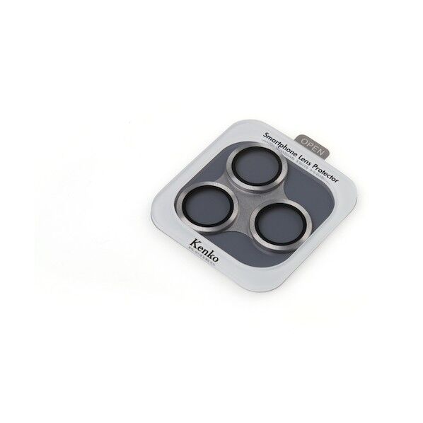 スマートフォンレンズプロテクターiPhone15Pro/ProMAX シルバー 79986 1点