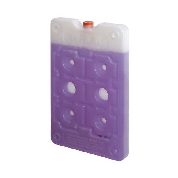 業務用保冷剤(メカクール ) -5℃ 500g 約W150×D25×H230mm(「厚みD」は、スタックリブ(凸起部)を含む) KRMC-05051 1個