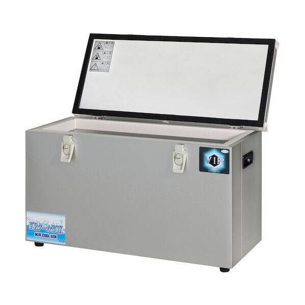 高性能小型保冷保温庫 KRクールBOXーSV 60L 軽量化タイプ(真空断熱材入) KRCLV-60AL 1台