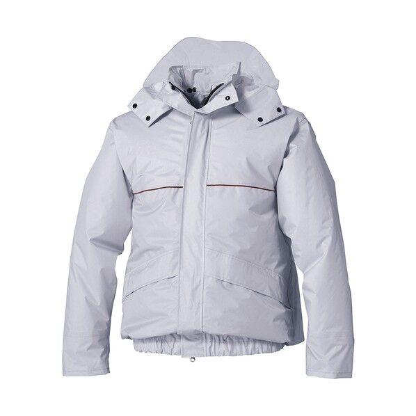 空調服® レイン上下セット(ウェアのみ) シルバー M ND9097 1着