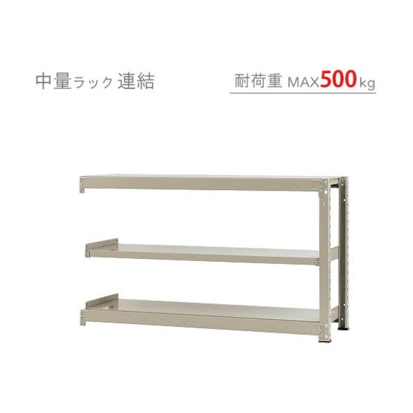 中量500K連結W1500XD450XH1200ニューアイボリ―4段 T500R150451204 1点...