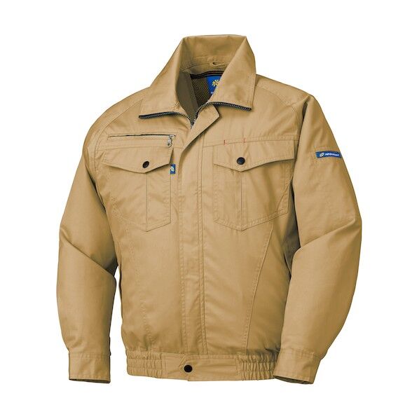 長袖ジャンパー キャメル