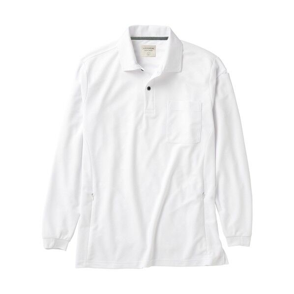 長袖ポロシャツ ネイビー LL ネイビー 25474-11-LL 1着