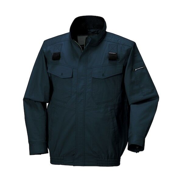 ハーネス対応長袖ジャンパー ネイビー 3L