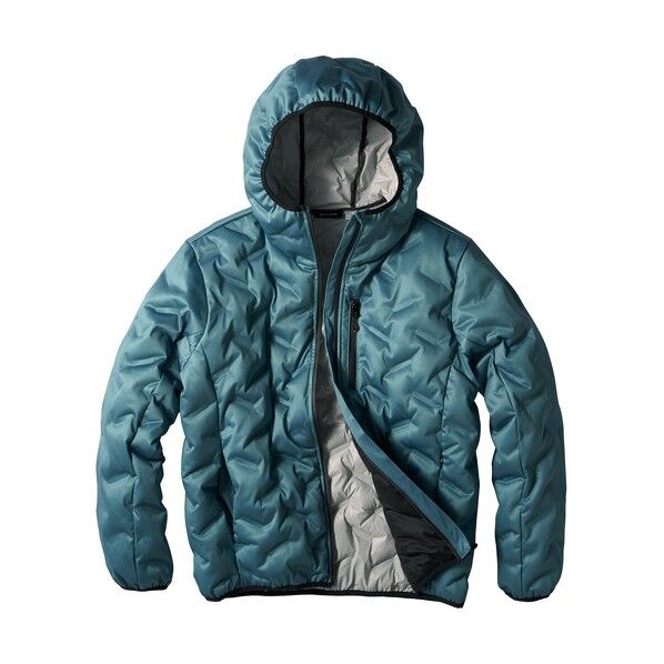 シームレスストレッチ防寒ジャケット ターコイズブルー 3L 54377-17-3L 1点