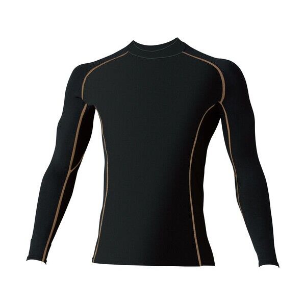 桑和 7095-40 長袖サポートシャツ S ブラック 7095-40-04-S 1点...