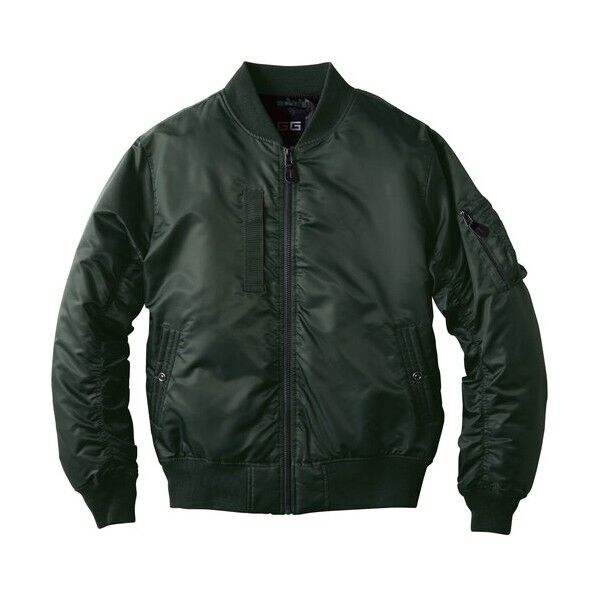 G.G. 0014-00 フライトブルゾン アーミー 3L 0014-00-82-3L 1点