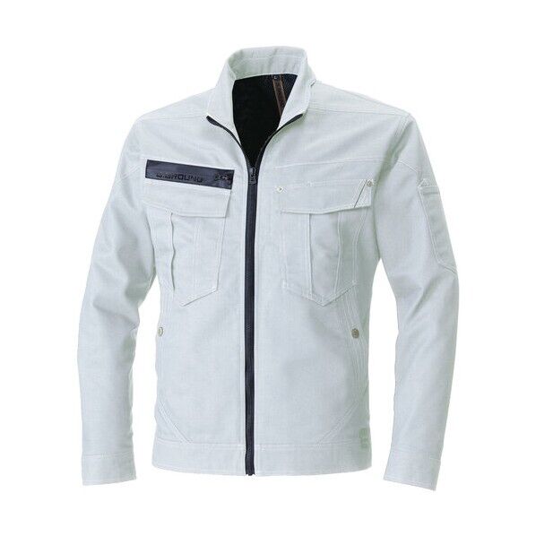 G.G. 1022-00 長袖ブルゾン シルバーグレー L 1022-00-22-L 1点