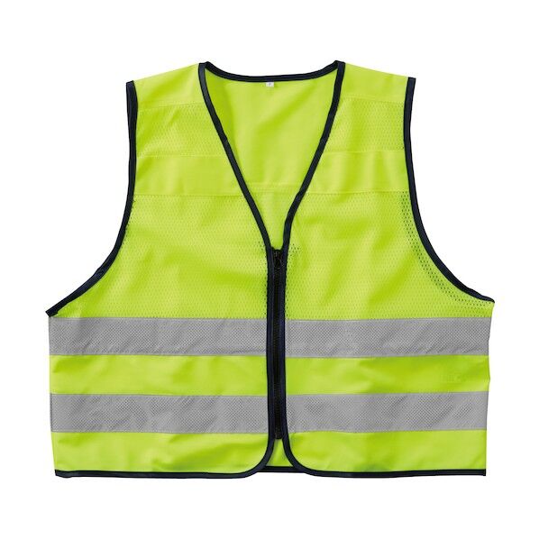80003 メッシュベスト 蛍光イエロー F 80003-76-F 1点