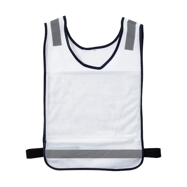 80007 救護ベスト ホワイト F