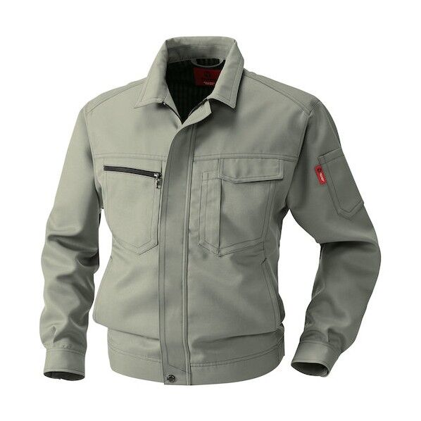 8443 長袖ブルゾン グリーン L 8443-6-L 1点