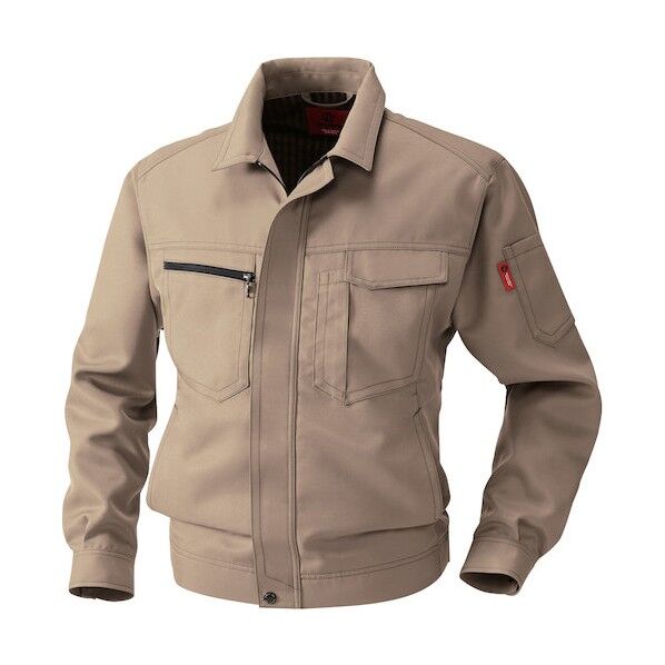 8443 長袖ブルゾン ライトブラウン 3L 8443-87-3L 1点