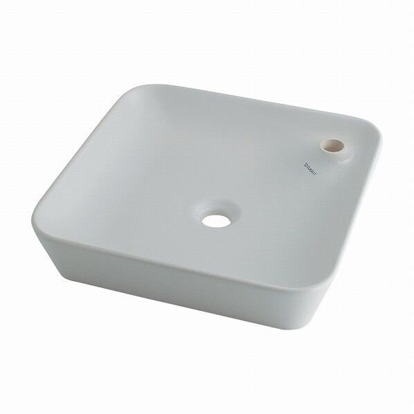 角型洗面器 白(ホワイト) 呼46・横460・縦460 #DU-2322460000 1点