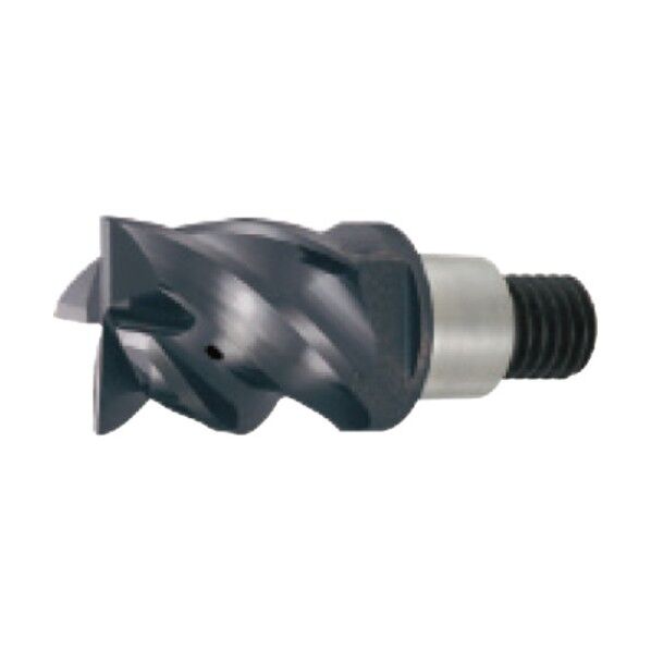 ミツビシマテリアル 4枚刃難削材加工用 超硬クーラントホール付制振スクエアヘッド10mm (コート品) EP7020 IMX10S4HV10010S 1点...