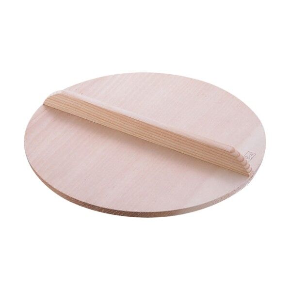 木製薄口鍋蓋 21cm 007001003 1個